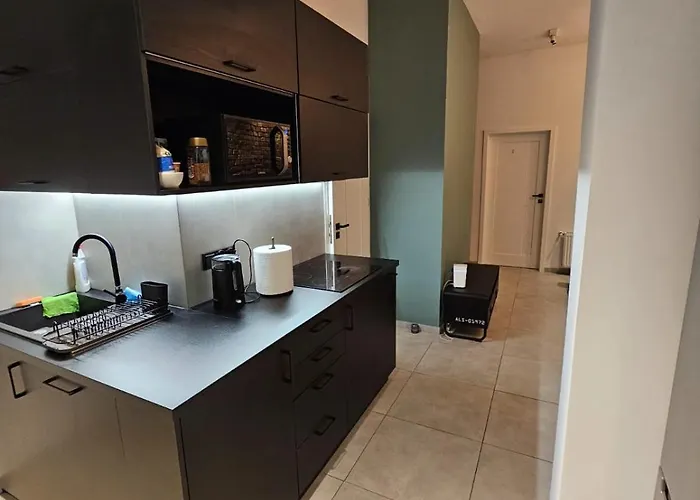 ベッド・アンド・ブレックファスト 7wygodny W Centrum Wroclawia ヴロツワフ